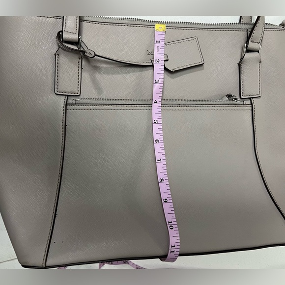 Kate Spade|Cameron Pocket Tote|Taupe Grey - Picture 9 of 16
